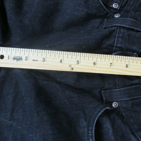 NUDIE Jeans Slim Jim Black Black Twill Adult Size 28/32 Men's Denim - Picture 8 of 10